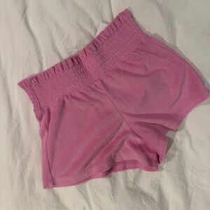 NWT J.Crew Girls' smocked-waist short